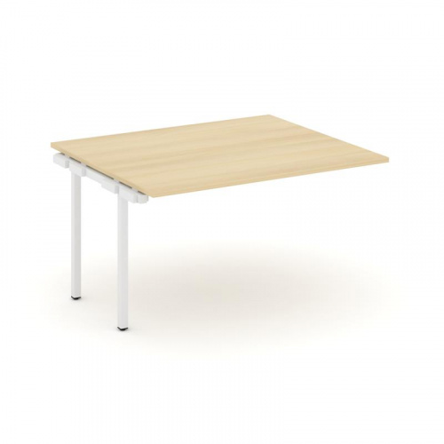 Style Project Проходной наб. элем. перег. стола SN-4P.NSPRG-033.3 Вяз Благородный/Металл Белый 1380* фото 4