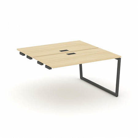 Style Project Стол-приставка к опор. элем. SN-4T2.DPRS-004 Акация Лорка/Металл Антрацит/Заглушка Пла