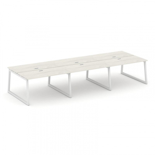 Style Project Рабочая станция 2-х сторон. SN-5T1.DRS-061 Акация Лорка/Металл Антрацит/Заглушка Пласт фото 12