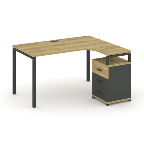 Стол эргономичный с опорной тумбой Concept CN.SA-305(R) Стол эргономичный с опорной тумбой Concept CN.SA-305(R)