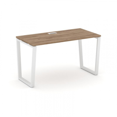 Style Project Стол письменный SN-6T2.SP-014 Акация Лорка/Металл Антрацит/Заглушка Пластик Черный 158 фото 11