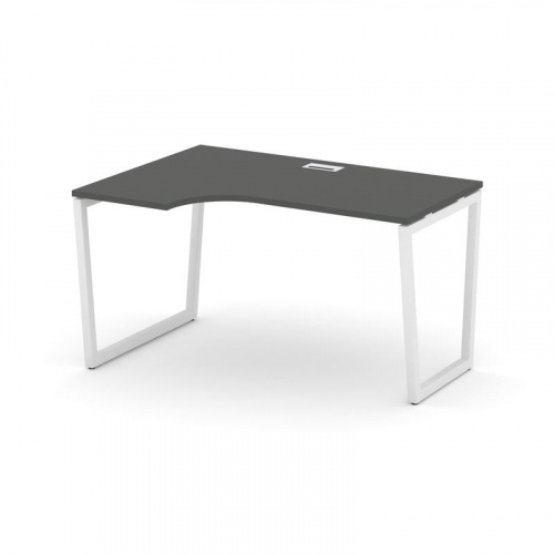 Style Project Стол рабочий эргоном. SN-4T2.SPA-002(L) Акация Лорка/Металл Антрацит/Заглушка Пластик фото 18