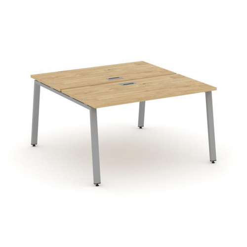 Style Project Рабочая станция 2-х сторон. SN-6A.DRS-002 Акация Лорка/Металл Белый 1180*1232*750 фото 10