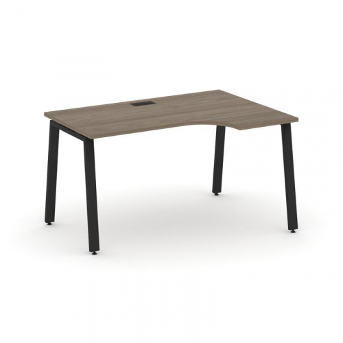 Style Project Стол рабочий эргоном. SN-6A.SPA-001(R) Вяз Благородный/Металл Антрацит 1380*600/980*75 фото 14 Style Project Стол рабочий эргоном. SN-6A.SPA-001(R) Вяз Благородный/Металл Антрацит 1380*600/980*75 фото 14