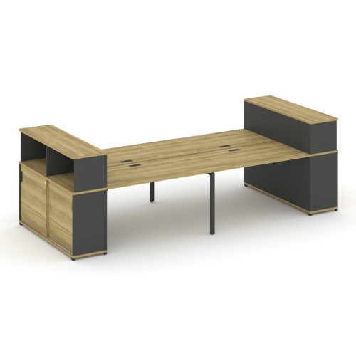 Бенч-система с опорными шкафами-купе Concept CN.DRS-283 фото 4 Бенч-система с опорными шкафами-купе Concept CN.DRS-283 фото 4