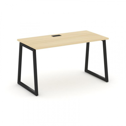 Style Project Стол письменный SN-4T1.SP-011 Акация Лорка/Металл Антрацит/Заглушка Пластик Черный 980 фото 25