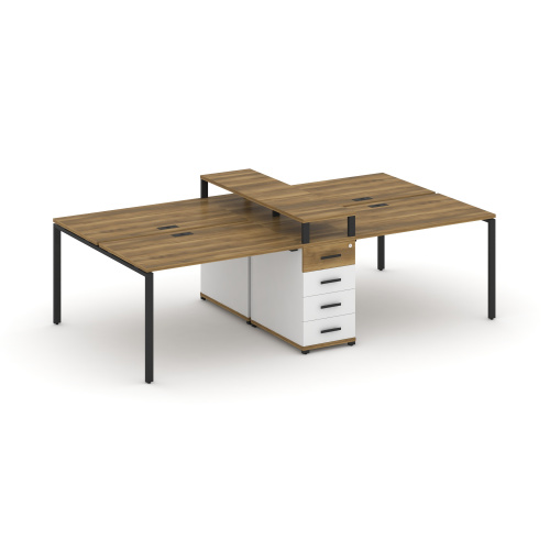 Бенч-система на 4 места с 1 опорной тумбой Concept CN.DRS-434 фото 7