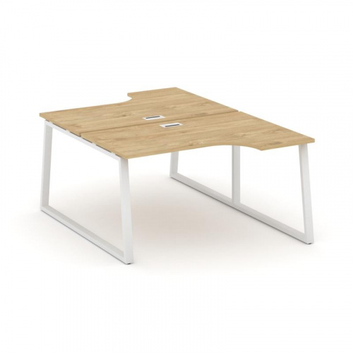 Style Project Рабочая станция эргоном. SN-6T1.DRPA-011 Акация Лорка/Металл Антрацит/Заглушка Пластик фото 3