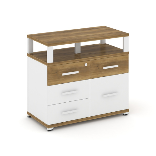 Тумба приставная с 4 ящиками Concept CN.TSP-012 W