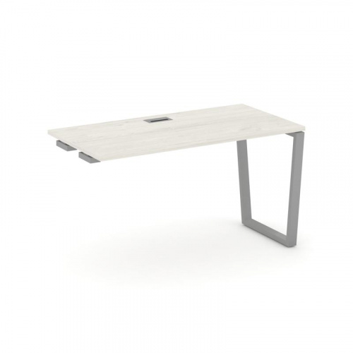 Style Project Стол-приставка к опор. элем. SN-6T2.OPRS-024 Акация Лорка/Металл Антрацит/Заглушка Пла фото 12