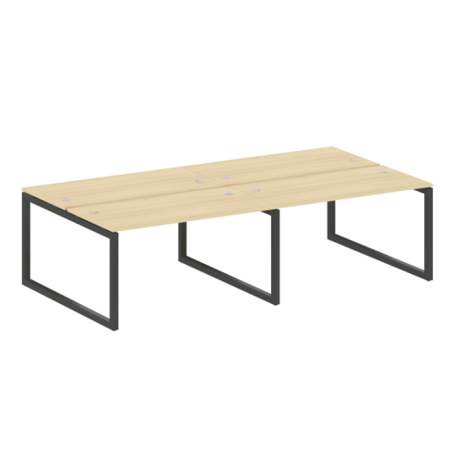 Бенч-система на 4 места на О-обр. м/к Metal System Quattro 50БО.СМ-4.3 фото 9 Бенч-система на 4 места на О-обр. м/к Metal System Quattro 50БО.СМ-4.3 фото 9