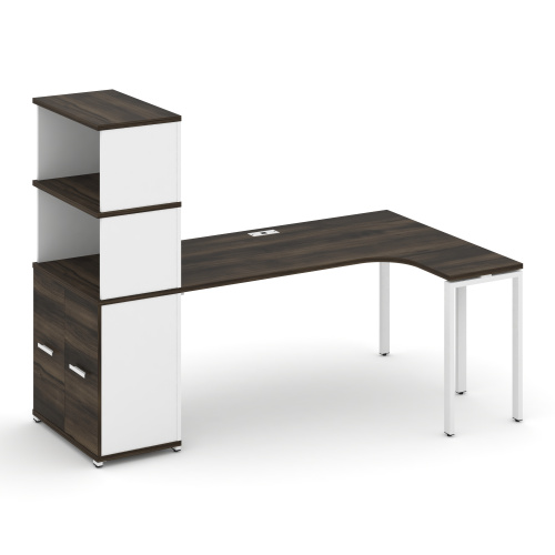 Стол эргономичный с опорным распашным шкафом Concept CN.SA-216(R) фото 2 Стол эргономичный с опорным распашным шкафом Concept CN.SA-216(R) фото 2