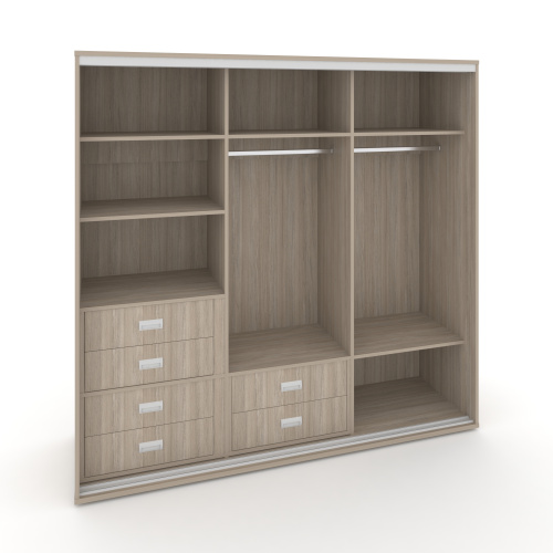 Корпус 3-х секционного шкафа низкого L=1769мм Maris SH.K3-2.2 K7 фото 6