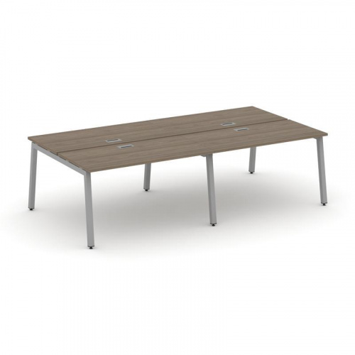 Style Project Рабочая станция 2-х сторон. SN-5A.DRS-032 Белый/Металл Антрацит 2360*1232*750 Style Project Рабочая станция 2-х сторон. SN-5A.DRS-032 Белый/Металл Антрацит 2360*1232*750