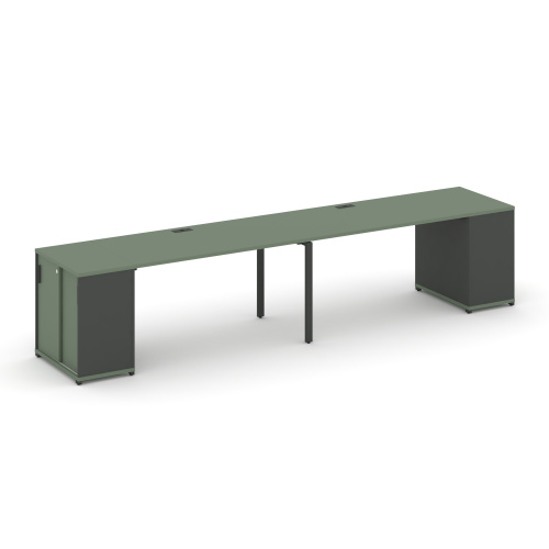 Бенч-система с опорным шкафом-купе Concept CN.ORS-234 фото 2 Бенч-система с опорным шкафом-купе Concept CN.ORS-234 фото 2