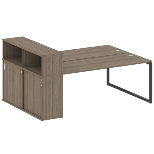 Бенч-система с шкафом-купе на О-обр. м/к Metal System Quattro 40БО.РС-СШК-2.5 Бенч-система с шкафом-купе на О-обр. м/к Metal System Quattro 40БО.РС-СШК-2.5