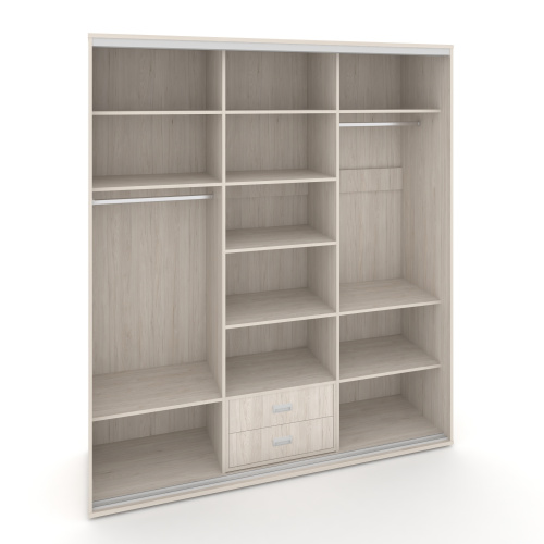 Корпус 3-х секционного шкафа высокого L=2519мм Maris SH.K3-7.1 K2 фото 2