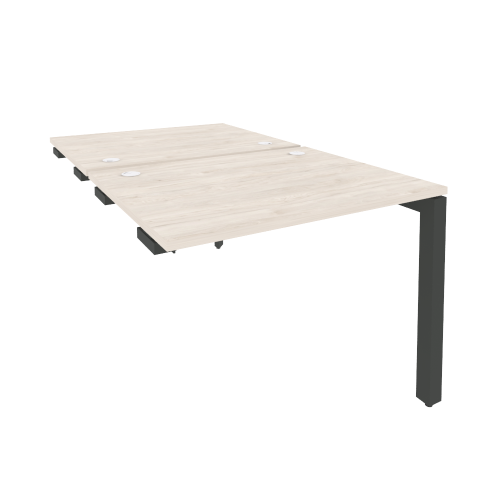 Стол-приставка двойной на П-обр. м/к Onix O.MP-D.SPR-1.8