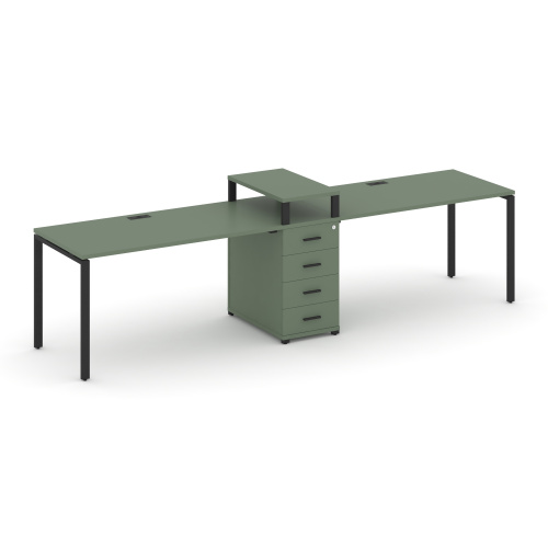 Бенч-система на 2 места с 1 опорной тумбой Concept CN.ORS-417 Бенч-система на 2 места с 1 опорной тумбой Concept CN.ORS-417