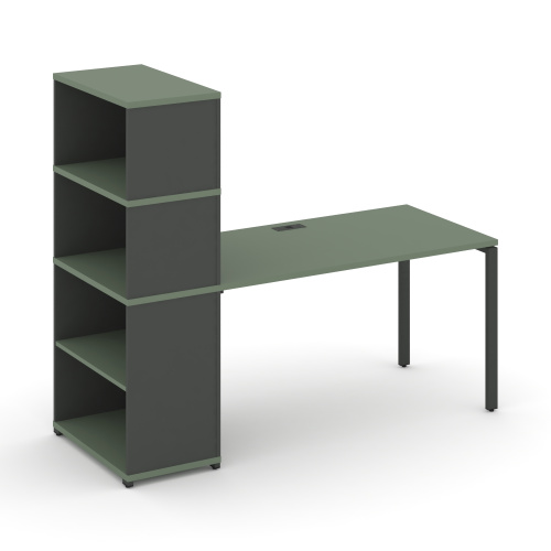 Стол офисный с опорным стеллажом Concept CN.SP-214 Стол офисный с опорным стеллажом Concept CN.SP-214