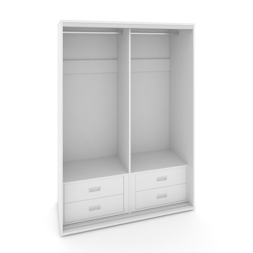 Корпус 2-х секционного шкафа низкого L=1500мм Maris SH.K2-5.2 K3 фото 6