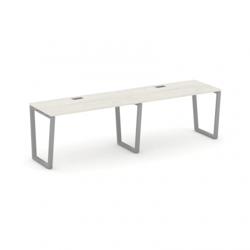 Style Project Рабочая станция 1 сторон. SN-6T2.ORS-003 Акация Лорка/Металл Антрацит/Заглушка Пластик фото 12