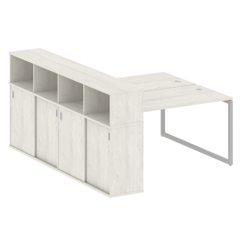 Бенч-система с шкафом-купе на О-обр. м/к Metal System Quattro 40БО.РС-СШК-4.3 фото 9 Бенч-система с шкафом-купе на О-обр. м/к Metal System Quattro 40БО.РС-СШК-4.3 фото 9