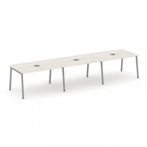 Style Project Стол переговорный SN-4A.SPRG-021 Тиквуд Светлый/Металл Антрацит 2940*980*750 фото 13 Style Project Стол переговорный SN-4A.SPRG-021 Тиквуд Светлый/Металл Антрацит 2940*980*750 фото 13