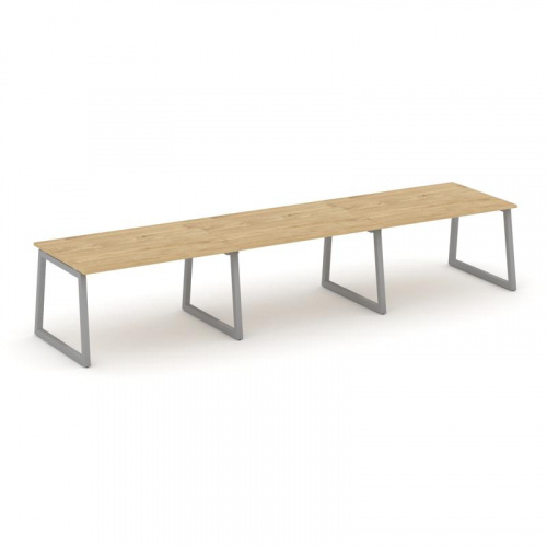 Style Project Стол переговорный SN-5T1.SPRG-021.3 Акация Лорка/Металл Антрацит 2940*980*750 фото 3