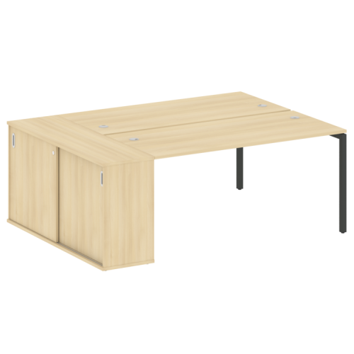 Бенч-система с шкафом-купе на П-обр. м/к Metal System Quattro 40БП.РС-СШК-1.4 фото 15 Бенч-система с шкафом-купе на П-обр. м/к Metal System Quattro 40БП.РС-СШК-1.4 фото 15