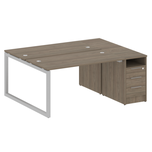 Бенч-система с тумбой на О-обр. м/к Metal System Quattro 50БО.РС-СТП-2.3 фото 2 Бенч-система с тумбой на О-обр. м/к Metal System Quattro 50БО.РС-СТП-2.3 фото 2