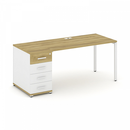 Стол офисный с опорной тумбой Concept CN.SP-403