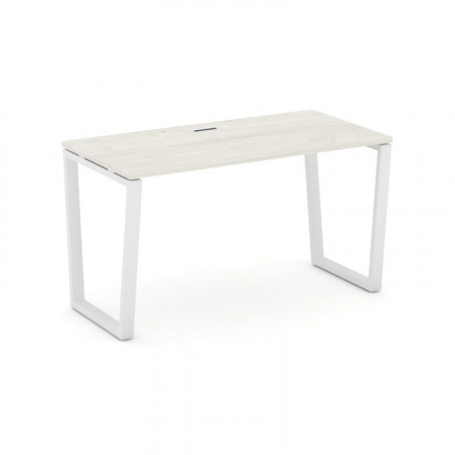 Style Project Стол письменный SN-6T2.SP-014 Акация Лорка/Металл Антрацит/Заглушка Пластик Черный 158 фото 13