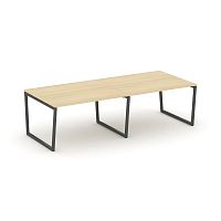 Style Project Стол переговорный SN-4T2.SPRG-044.3 Акация Лорка/Металл Антрацит 3160*1180*750