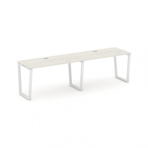 Style Project Рабочая станция 1 сторон. SN-6T2.ORS-003 Акация Лорка/Металл Антрацит/Заглушка Пластик фото 13