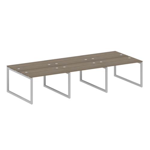 Бенч-система на 6 рабочих мест на О-обр. м/к Metal System Quattro 50БО.СМ-6.2 Бенч-система на 6 рабочих мест на О-обр. м/к Metal System Quattro 50БО.СМ-6.2