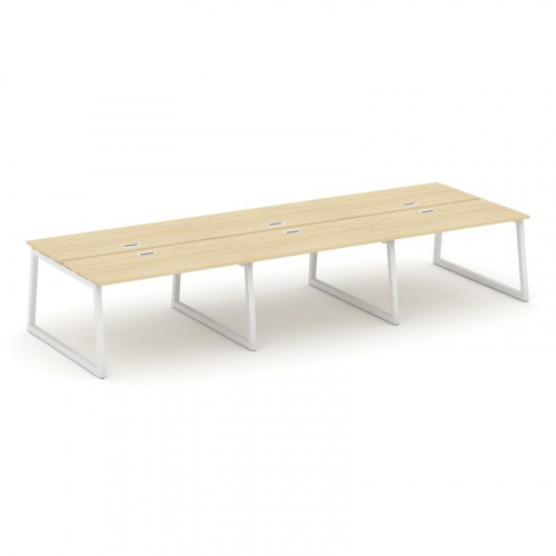 Style Project Рабочая станция 2-х сторон. SN-5T1.DRS-061 Акация Лорка/Металл Антрацит/Заглушка Пласт фото 21