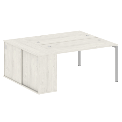 Бенч-система с шкафом-купе на П-обр. м/к Metal System Quattro 40БП.РС-СШК-1.3 фото 6 Бенч-система с шкафом-купе на П-обр. м/к Metal System Quattro 40БП.РС-СШК-1.3 фото 6