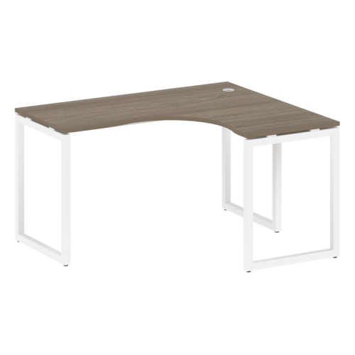 Стол криволинейный правый на О-обр. м/к Metal System Quattro 40БО.СА-3 (R) фото 3 Стол криволинейный правый на О-обр. м/к Metal System Quattro 40БО.СА-3 (R) фото 3