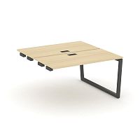 Style Project Стол-приставка к опор. элем. SN-5T2.DPRS-001 Акация Лорка/Металл Антрацит/Заглушка Пла