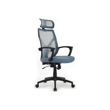 Кресло офисное Oliver RCH W-203AC (Черный пластик) (Сетка/Ткань)