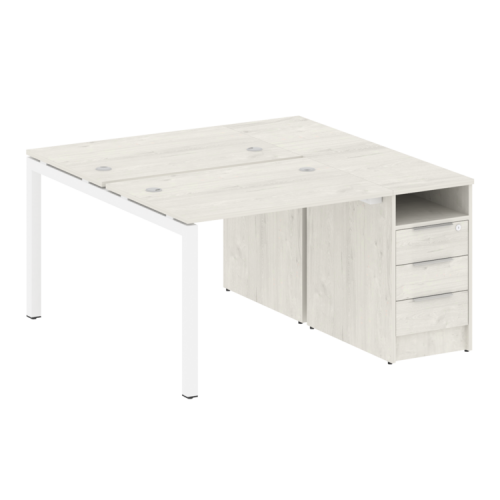 Бенч-система с тумбой на П-обр. м/к Metal System Quattro 50БП.РС-СТП-2.1 фото 4