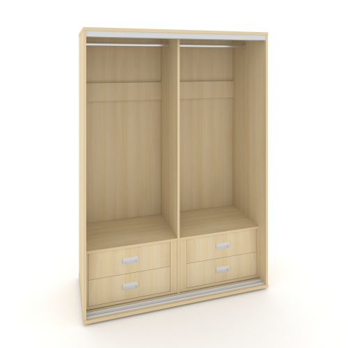 Корпус 2-х секционного шкафа низкого L=1600мм Maris SH.K2-6.2 K3