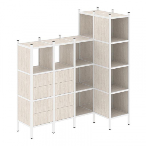 Стеллаж офисный угловой Loft VR.L-47 фото 4 Стеллаж офисный угловой Loft VR.L-47 фото 4