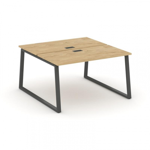 Style Project Рабочая станция 2-х сторон. SN-6T1.DRS-013 Акация Лорка/Металл Антрацит/Заглушка Пласт фото 22