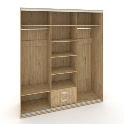 Корпус 3-х секционного шкафа высокого L=2519мм Maris SH.K3-7.1 K1 фото 3 Корпус 3-х секционного шкафа высокого L=2519мм Maris SH.K3-7.1 K1 фото 3