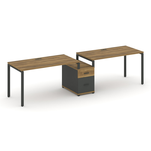 Бенч-система на 2 места с 1 опорной тумбой Concept CN.ORS-305 фото 3