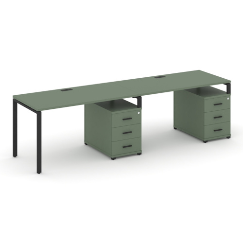 Бенч-система на 2 места с 2 опорными тумбами Concept CN.ORS-311