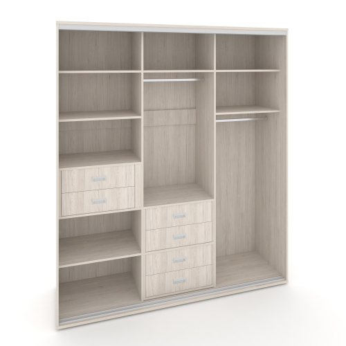 Корпус 3-х секционного шкафа высокого L=1919мм Maris SH.K3-3.1 K6 фото 2