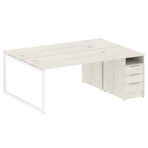 Бенч-система с тумбой на О-обр. м/к Metal System Quattro 40БО.РС-СТП-2.4 фото 4 Бенч-система с тумбой на О-обр. м/к Metal System Quattro 40БО.РС-СТП-2.4 фото 4